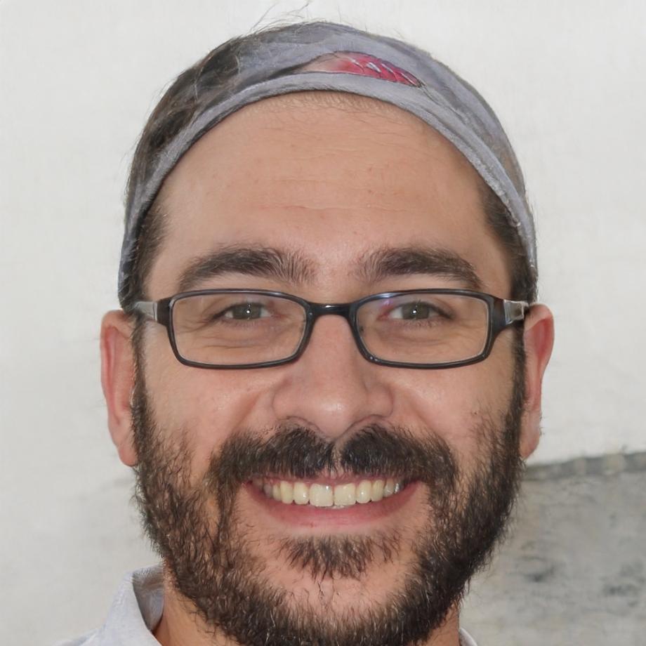 Портрет преподавателя курса Тибо Ларош